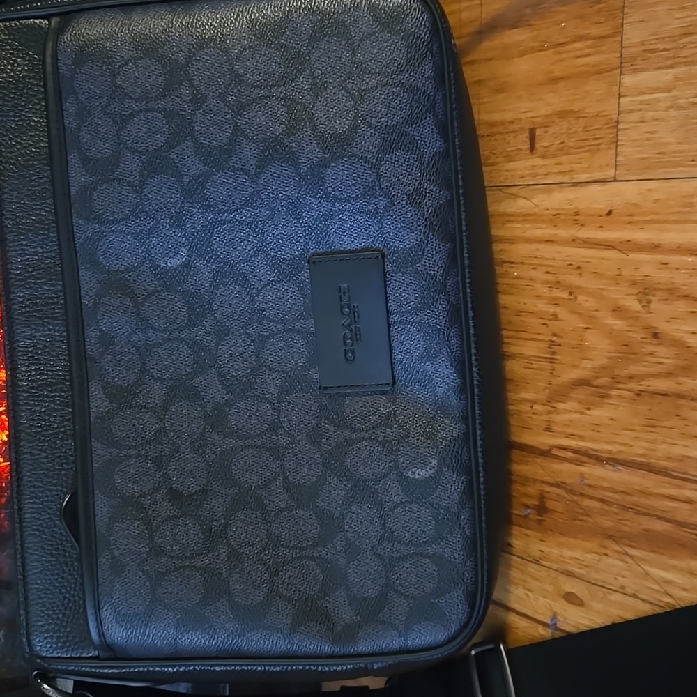 Coach Black Signature Crossbody Bag - Picture 2 of 6